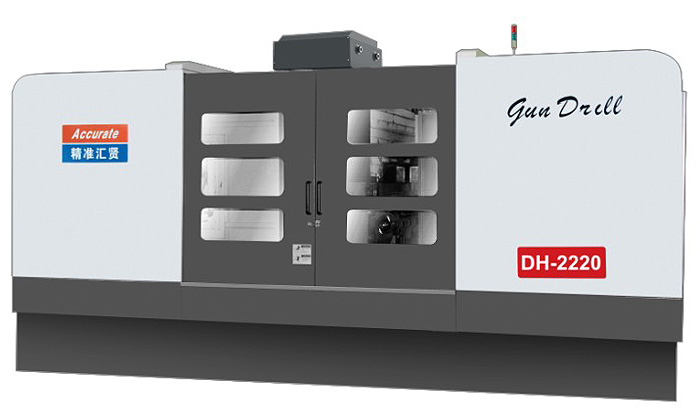 深孔鉆DH-2220機床側面外觀